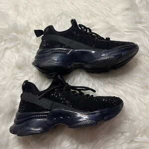 Steve Madden maxima black rhinestones